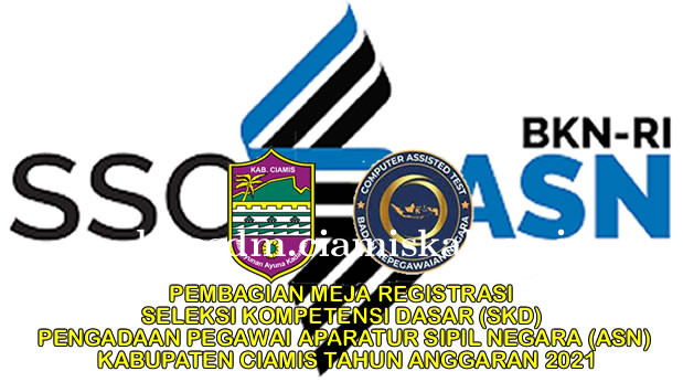 Pengumuman Pembagian Meja Registrasi SKD ASN Tahun 2021